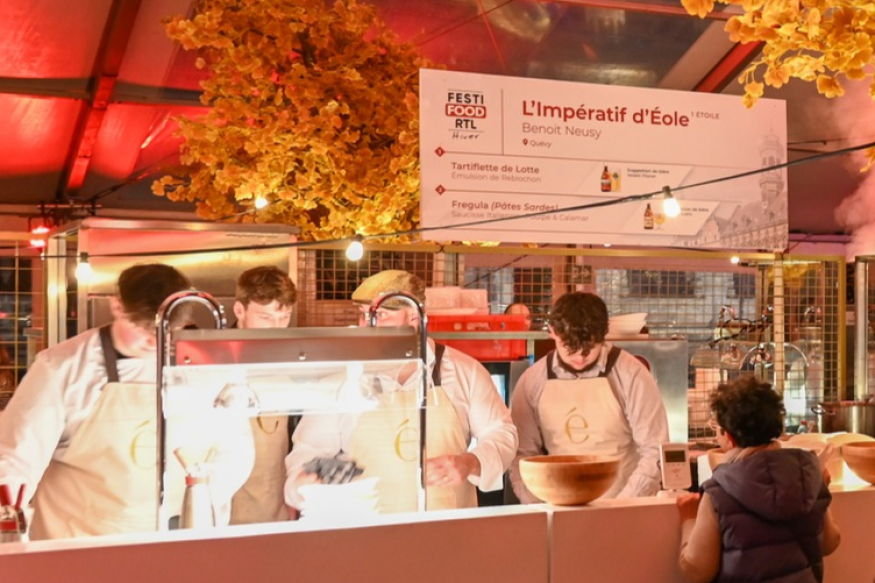 Le FestiFood d'hiver de Mons : un succès culinaire et solidaire