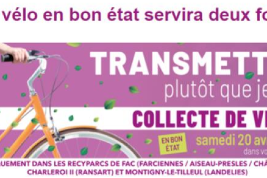 16ème édition de la Grande Collecte de Vélos : Offrez une Seconde Vie à Votre Vélo!